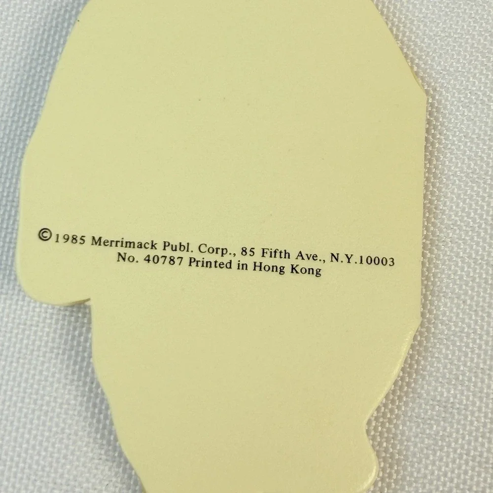 12 Vintage 1980's Merrimack Die Cut Victorian Style Gift Tags Child Doll Cottage